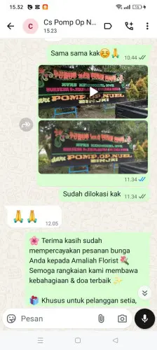 Testimonial Papan Bunga cilabanbulan