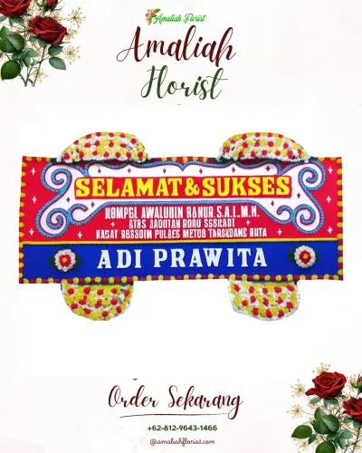 Karangan Bunga Ucapan Selamat cilabanbulan