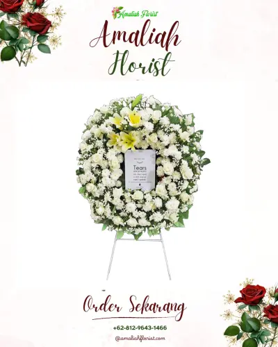 Krans Bunga Duka Cita cilabanbulan